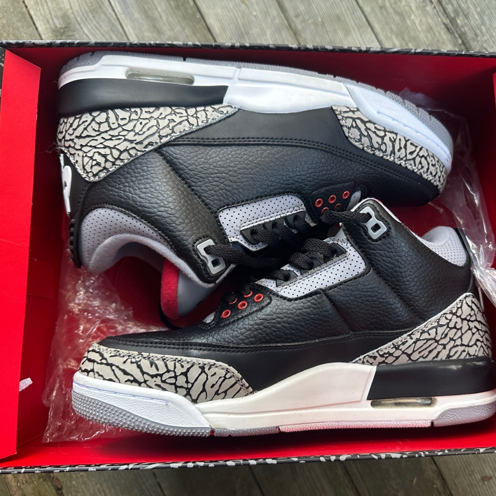 jordan 3 s retro cement size 7 men’s